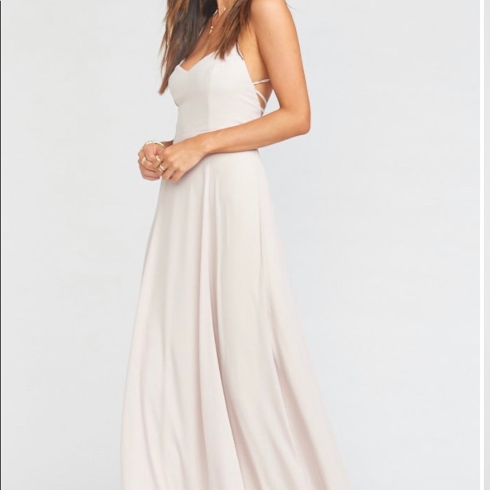 Show Me Your Mumu Godshaw Goddess Gown - S - Crisp
